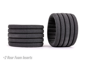Tire inserts, molded (2) (for #9475 rear tires) (+2 firmness)