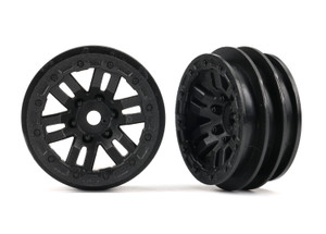 Wheels, 1.0" (black) (2) 9768