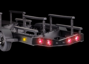 Wire harness, LED lights/ zip ties (8) (fits #10350 boat trailer)