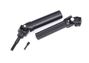 Driveshaft assembly, front or rear, MaxxÆ Duty steel core (left or right) (1) (fully assembled, ready to install)/ screw pin (1)