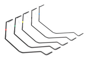 Sway bar set, Maxx SlashÆ (includes 1 each of all 5 sway bars)