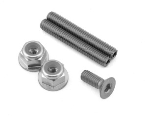 175RC RC10B7/B7D "Ti-Look" Lower Arm Stud Kit (Silver) 175RC RC10B7/B7D "Ti-Look" Lower Arm Stud Kit (Silver)