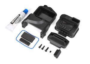 Box, receiver (sealed) (servo mount)/ foam (2)/ access plug/ 3x10mm BCS (1)/ 2.5x8mm CS (2)/ 3x4mm GS/ silicone grease Box, receiver (sealed) (servo mount)/ foam (2)/ access plug/ 3x10mm BCS (1)/ 2.5x8mm CS (2)/ 3x4mm GS/ silicone grease