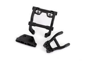 Wheelie bar mounts/ rear skidplate (fits 4WD StampedeÆ) (for LED light kit installation)