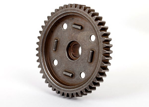 Spur gear, 46-tooth, steel (1.0 metric pitch)