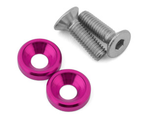 175RC Yokomo RookieSpeed RS1.0 Motor Screws (Pink) (2) 175RC Yokomo RookieSpeed RS1.0 Motor Screws (Pink) (2)