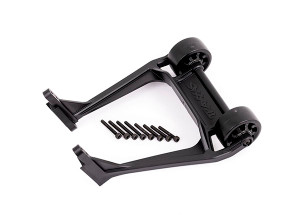 Wheelie bar, black (assembled)/ 3x20 CS (8)