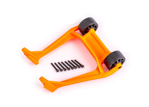 Wheelie bar, orange (assembled)/ 3x20 CS (8)