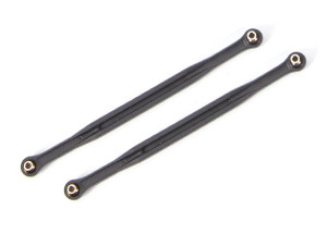 Toe links, 202.5mm (187.5mm center to center) (black) (2) (for use with #7895 X-MaxxÆ WideMaxxÆ suspension kit)