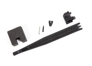 Battery hold-down/ battery clip/ hold-down post/ screw pin/ pivot post screw/ foam spacer (for 300mm wheelbase) Battery hold-down/ battery clip/ hold-down post/ screw pin/ pivot post screw/ foam spacer (for 300mm wheelbase)