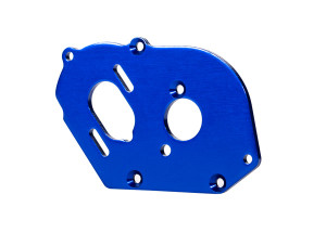 Plate, motor, 6061-T6 aluminum (blue-anodized) (3.2mm thick)