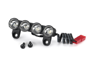 LED light bar, front (assembled)/ 3x8 BCS (2)/ 2.5x8 BCS (2) (requires #3735 front bumper for 2WD RustlerÆ or BanditÆ)