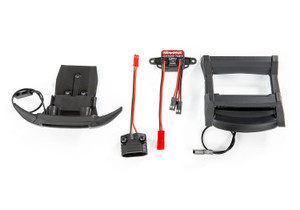 LED light set, complete (includes bumper with LED lights, roof skid plate with LED lights, 3-volt accessory power supply, and power tap connector (with cable) (fits #6717 body)