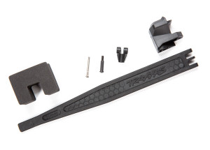 Battery hold-down/ battery clip/ hold-down post/ foam spacer/ screw pin (for 288mm wheelbase) Battery hold-down/ battery clip/ hold-down post/ foam spacer/ screw pin (for 288mm wheelbase)