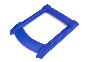 Skid plate, roof (body) (blue)/ 3x15mm CS (4)  (requires #7713X to mount)