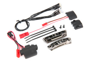 LED light kit, 1/16 E-RevoÆ (includes power supply, front & rear bumpers, light harness (4 clear, 4 red), wire ties) LED light kit, 1/16 E-RevoÆ (includes power supply, front & rear bumpers, light harness (4 clear, 4 red), wire ties)