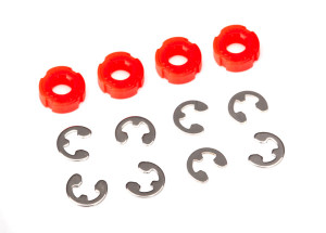 Piston, damper (red) (4)/ e-clips (8) Piston, damper (red) (4)/ e-clips (8)