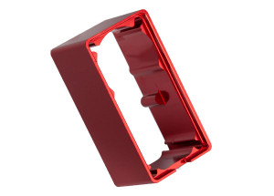 Servo case, aluminum (middle) (red-anodized) (for 2255 servo)