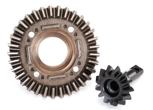 Ring gear, differential/ pinion gear, differential (front) 8578