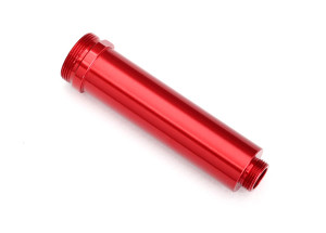 Body, GTR shock, 64mm, aluminum (red-anodized) (front, no threads)