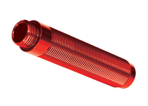 Body, GTS shock, long (aluminum, red-anodized) (1) (for use with #8140R TRX-4Æ Long Arm Lift Kit)