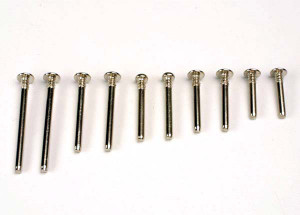 Suspension screw pin set