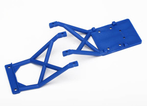 Skid plates, front & rear (blue) 3623X