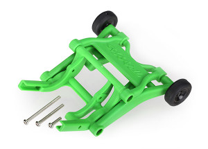 Wheelie bar, assembled (green) (fits SlashÆ, StampedeÆ, RustlerÆ, BanditÆ series)