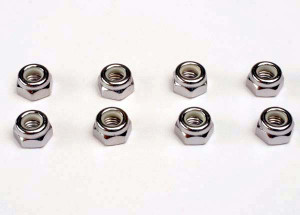 Wheel nuts, 5mm nylon locking (8) Wheel nuts, 5mm nylon locking (8)