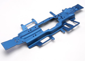Chassis, RevoÆ 3.3 (extended 30mm) (3mm 6061 T-6 aluminum) (anodized blue) Chassis, RevoÆ 3.3 (extended 30mm) (3mm 6061 T-6 aluminum) (anodized blue)