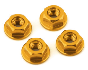 175RC Yokomo YZ-2 DTM 3.1 Aluminum Serrated Wheel Nuts (Gold) 175RC Yokomo YZ-2 DTM 3.1 Aluminum Serrated Wheel Nuts (Gold)