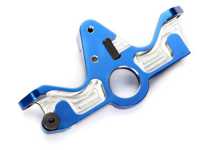 Motor mount, 6061-T6 aluminum (blue-anodized) 6860R