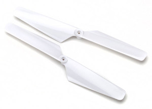Rotor blade set, white†(2)/ 1.6x5mm BCS†(2)