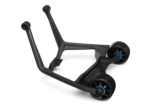Wheelie bar, black (assembled)