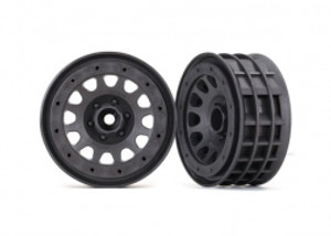 Wheels, 2.2", Method Race Wheels® 105 Beadlock (charcoal gray, beadlock) (beadlock rings sold separately) Wheels, 2.2", Method Race Wheels® 105 Beadlock (charcoal gray, beadlock) (beadlock rings sold separately)