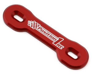 Position 1 RC Universal Aluminum One Piece Wing Button Plate (Red) Position 1 RC Universal Aluminum One Piece Wing Button Plate (Red)