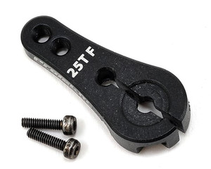 ProTek RC 4mm Aluminum Long Clamping Servo Horn (Black) (25T) ProTek RC 4mm Aluminum Long Clamping Servo Horn (Black) (25T)