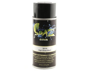 Spaz Stix "High Gloss Black" Backer Spray Paint (3.5oz) Spaz Stix "High Gloss Black" Backer Spray Paint (3.5oz)