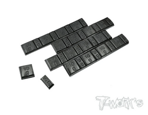 TA-074 4 STRIP LEAD FREE STICK ON BALANCE WEIGHTS (Black)