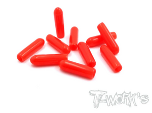 TA-112 Antenna Tube Cap 10pcs. RED