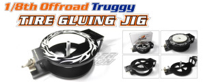 Thunder Innovation 1/8 Truggy Tire Gluing Jig Thunder Innovation 1/8 Truggy Tire Gluing Jig