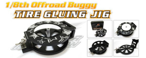 Thunder Innovation 1/8 Buggy Tire Gluing Jig Thunder Innovation 1/8 Buggy Tire Gluing Jig