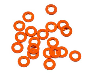 HB Racing 3X6X0.5mm Aluminum Washer (Orange) (20) HB Racing 3X6X0.5mm Aluminum Washer (Orange) (20)