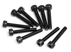 HB Racing Cap Head Screw M3X18mm (10pcs)