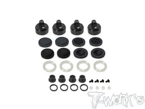 TO-343-T Black Hard Coated 7075-T6 Alum Mult-adjust alternatives Shock Cap Shock Cap ( For TEKNO NB48 / EB48 2.2 ) TO-343-T Black Hard Coated 7075-T6 Alum Mult-adjust alternatives Shock Cap Shock Cap ( For TEKNO NB48 / EB48 2.2 )