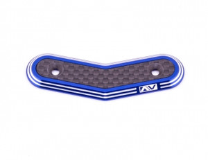 Ringer Hybrid 8th Wing Button | HB | Blue Ringer Hybrid 8th Wing Button | HB | Blue