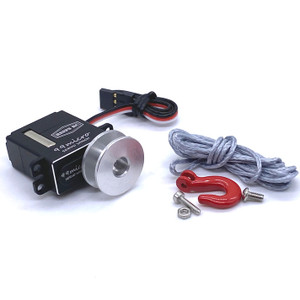 Reef's RC - 99Micro High Torque Digital Coreless Servo Winch, Includes Micro Spool w/ Synthetic Lin Reef's RC - 99Micro High Torque Digital Coreless Servo Winch, Includes Micro Spool w/ Synthetic Lin