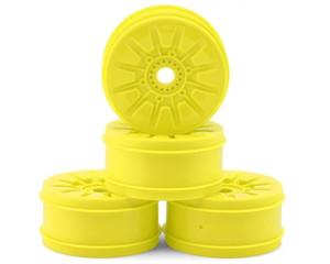 Pioneer - 1/8th Buggy Wheel - 83mm - 4pc YELLOW Pioneer - 1/8th Buggy Wheel - 83mm - 4pc YELLOW