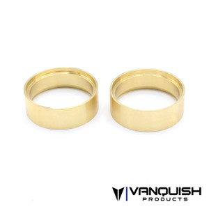 1.9 BRASS WHEEL CLAMP RINGS (PAIR) - 0.8"