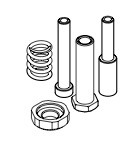 SWORKz Fox44 Servo Saver Metal Set